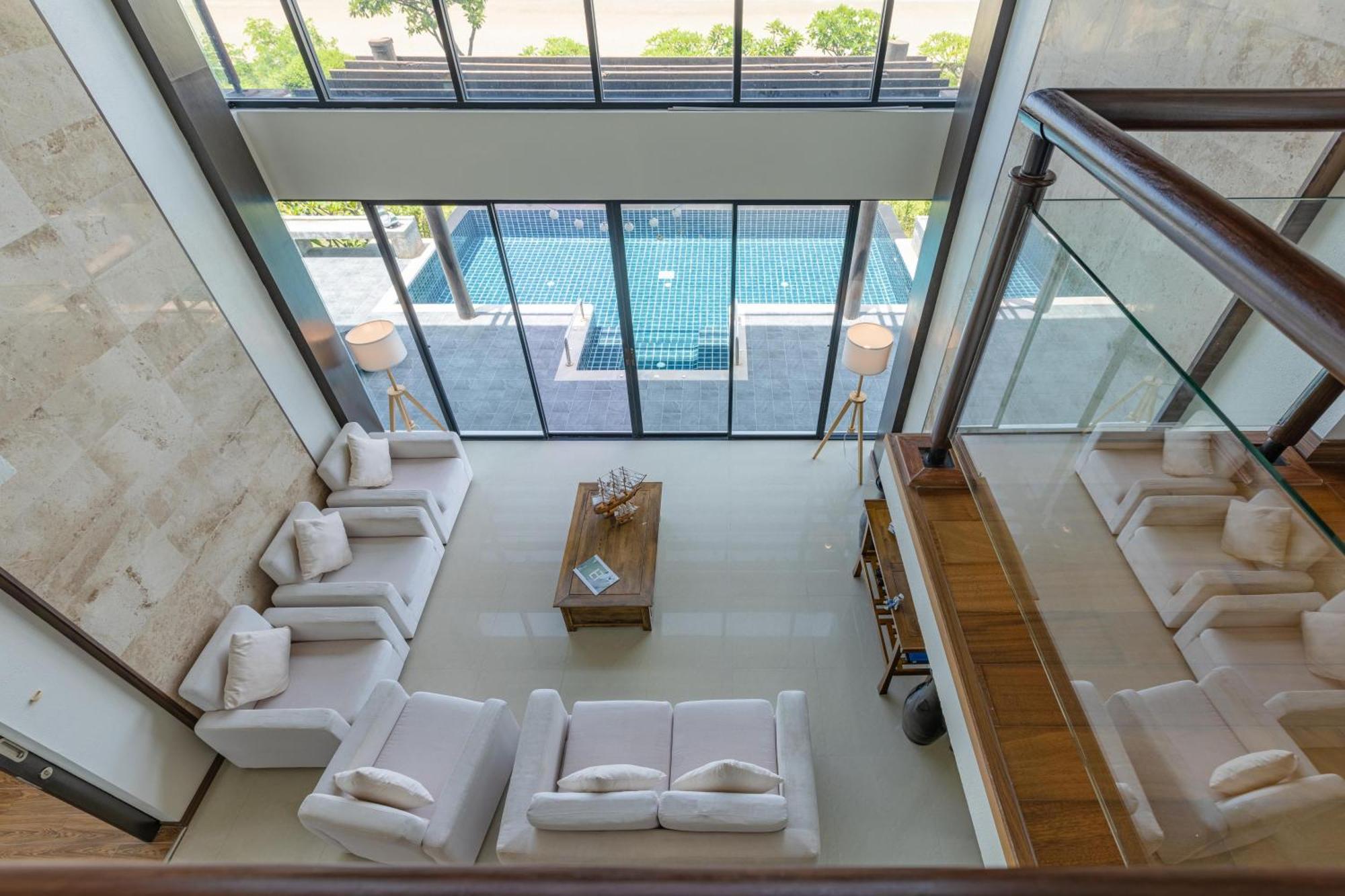 Beachfront Modern 4 Bedroom Pool Villa - Rv Χουά Χιν Εξωτερικό φωτογραφία