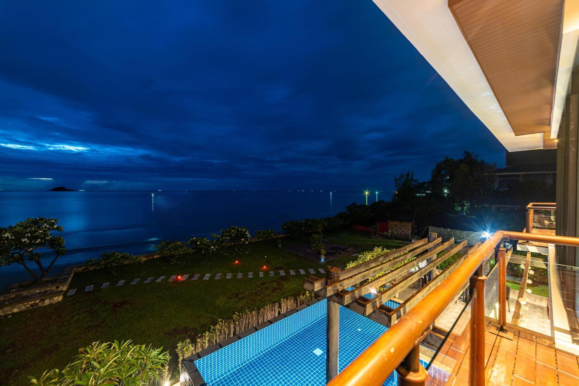 Beachfront Modern 4 Bedroom Pool Villa - Rv Χουά Χιν Εξωτερικό φωτογραφία